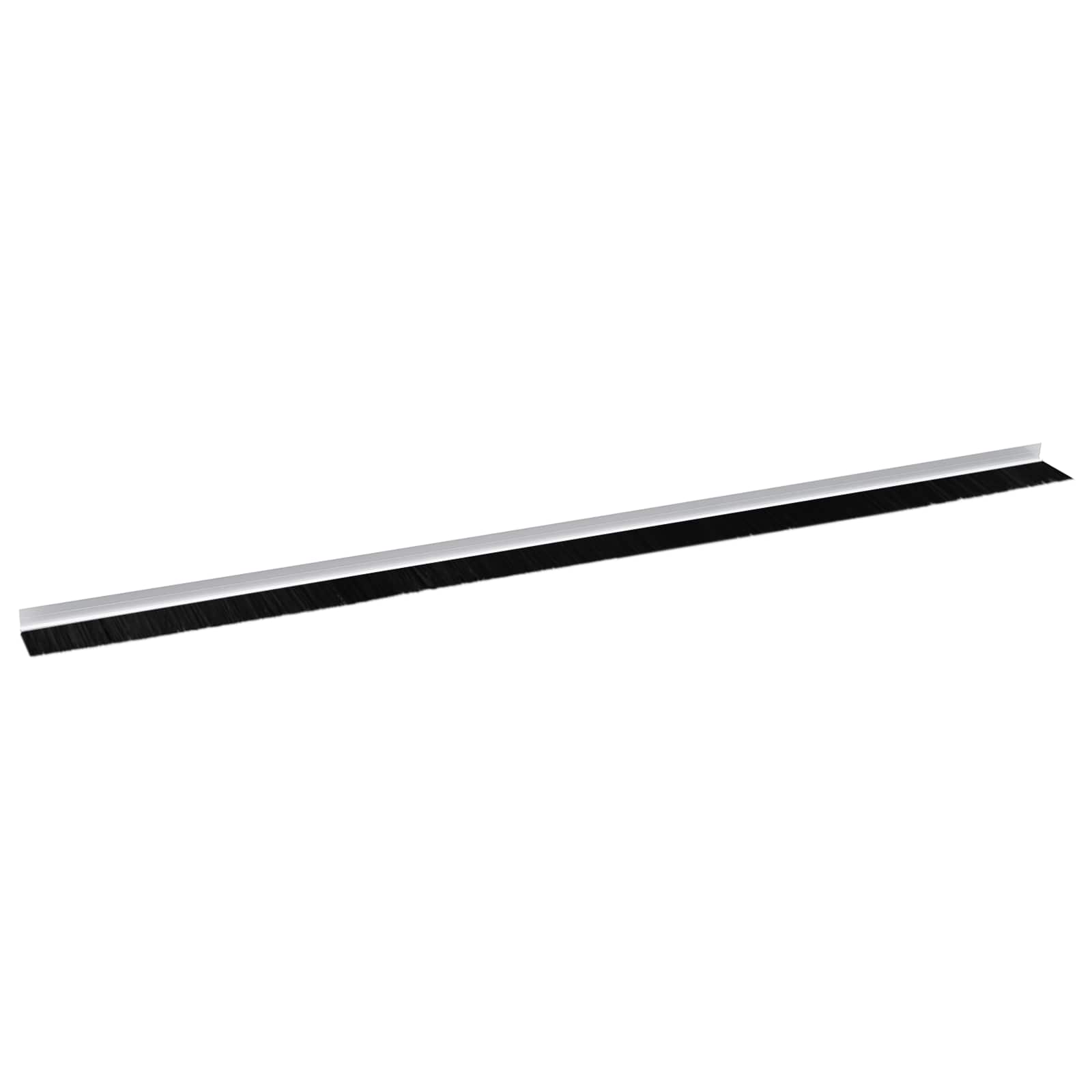 Sellos de cepillo para puertas autoadhesivos 12 pcs 100 cm