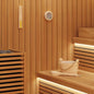 Juego de Accesorios de Sauna 4 pcs Marrón