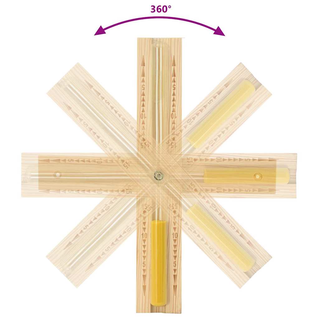 Juego de Accesorios de Sauna 4 pcs Marrón