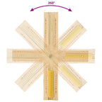 Juego de Accesorios de Sauna 4 pcs Marrón