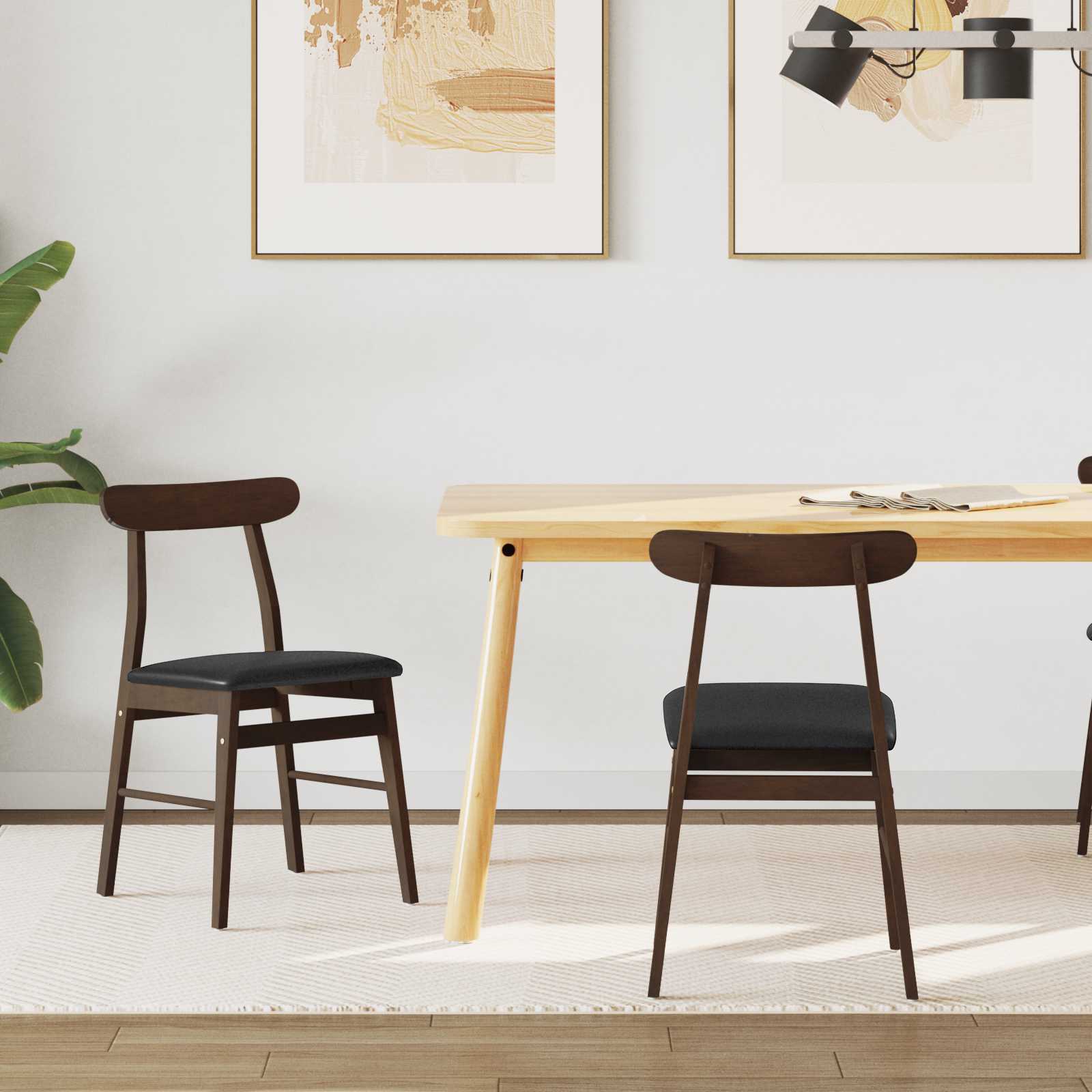 Dining Chair 2 pcs 43 x 44.5 x 77 cm