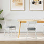 Silla de comedor 2 pcs 43 x 44,5 x 77 cm