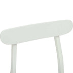 Silla de comedor 2 pcs 43 x 44,5 x 77 cm