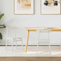 Silla de comedor 2 pcs 43 x 44,5 x 77 cm