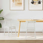 Silla de comedor 2 pcs 43 x 44,5 x 77 cm