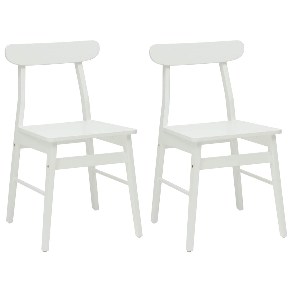 Silla de comedor 2 pcs 43 x 44,5 x 77 cm