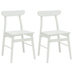 Silla de comedor 2 pcs 43 x 44,5 x 77 cm