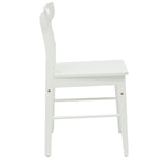 Silla de comedor 2 pcs 43 x 44,5 x 77 cm
