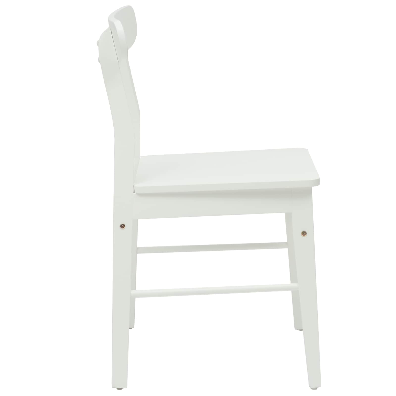 Silla de comedor 2 pcs 43 x 44,5 x 77 cm