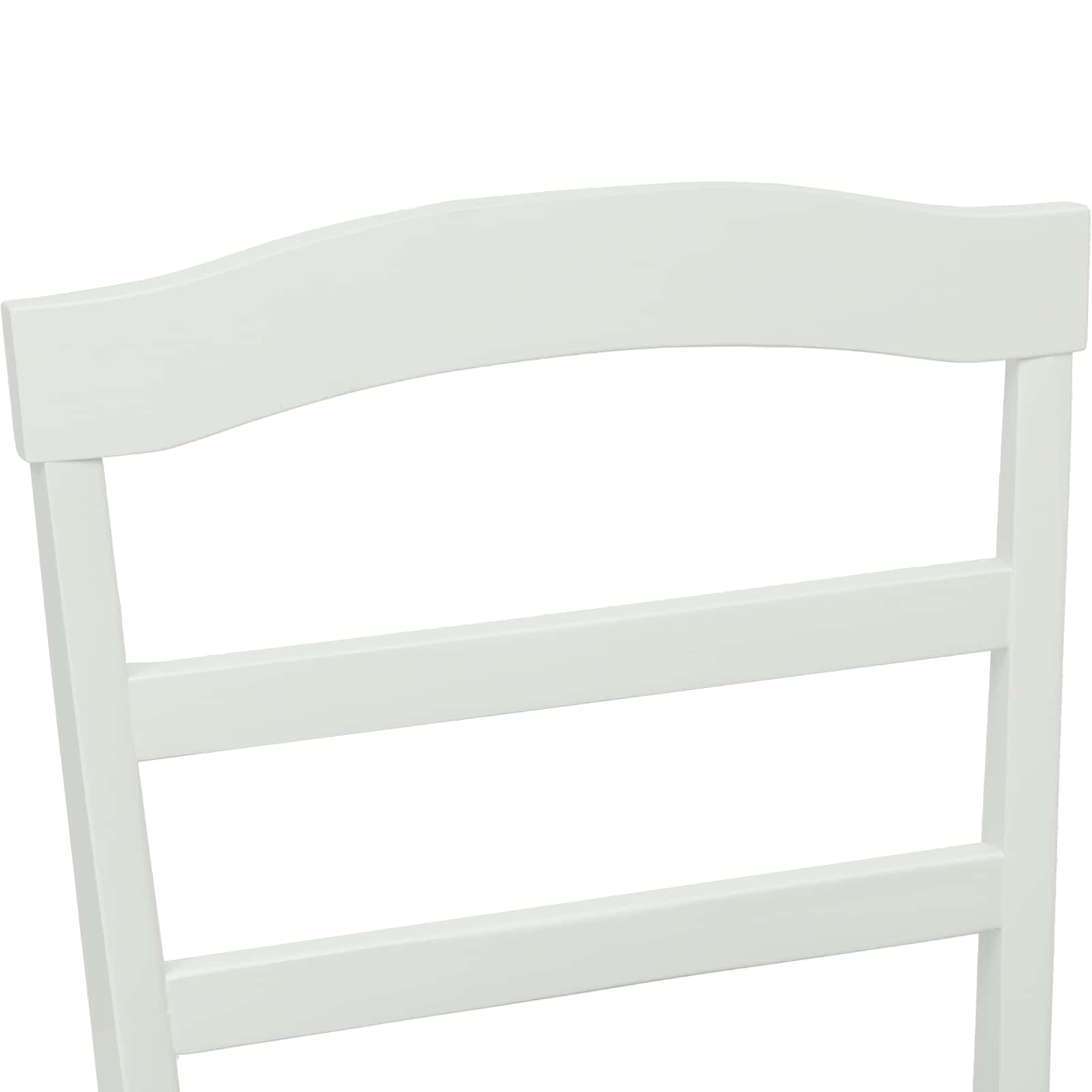 Silla de comedor 2 pcs Madera de Caucho Sólido