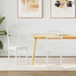 Silla de comedor 2 pcs Madera de Caucho Sólido