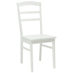 Silla de comedor 2 pcs Madera de Caucho Sólido