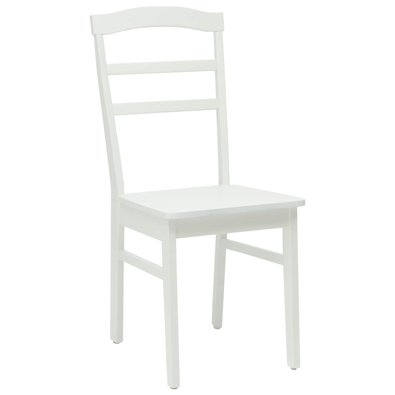 Silla de comedor 2 pcs Madera de Caucho Sólido