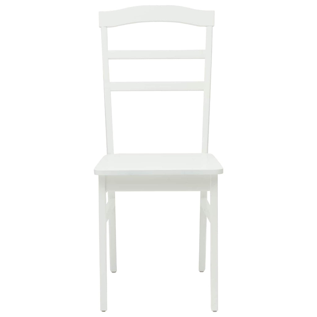 Silla de comedor 2 pcs Madera de Caucho Sólido
