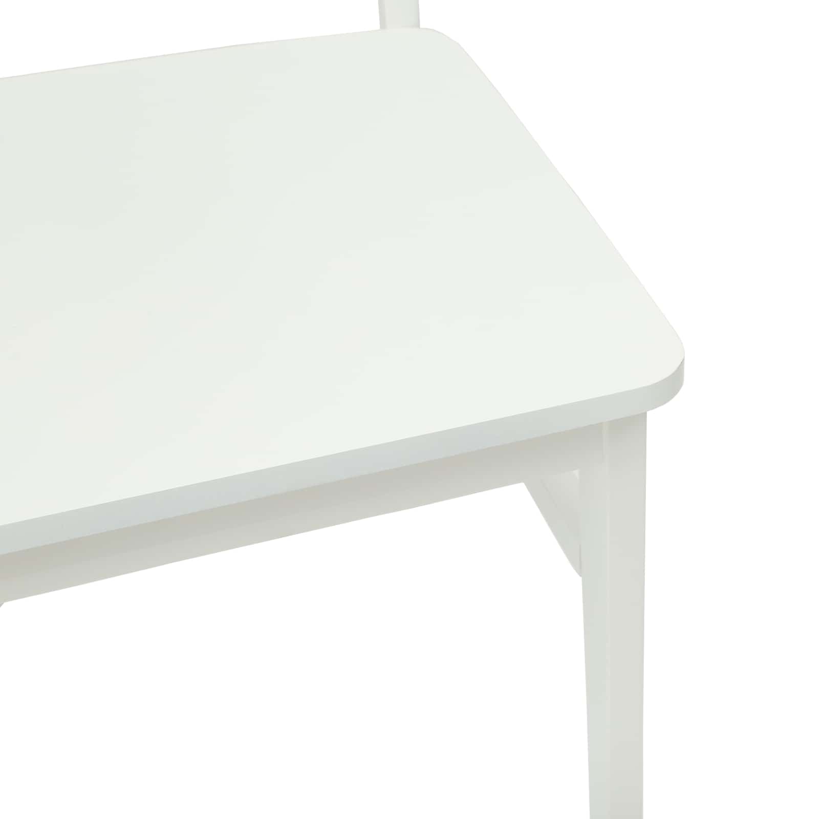 Silla de comedor 2 pcs Madera de Caucho Sólido