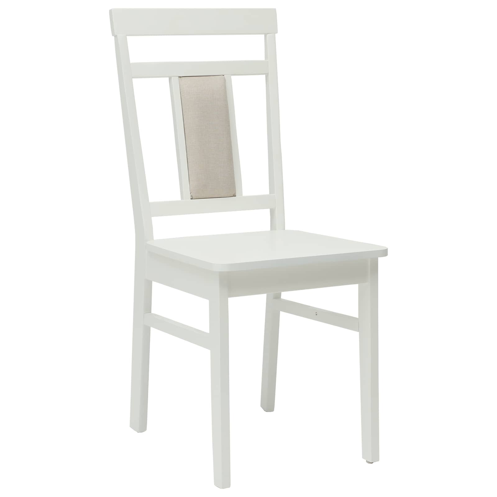 Silla de comedor 2 pcs Madera de Caucho Sólido