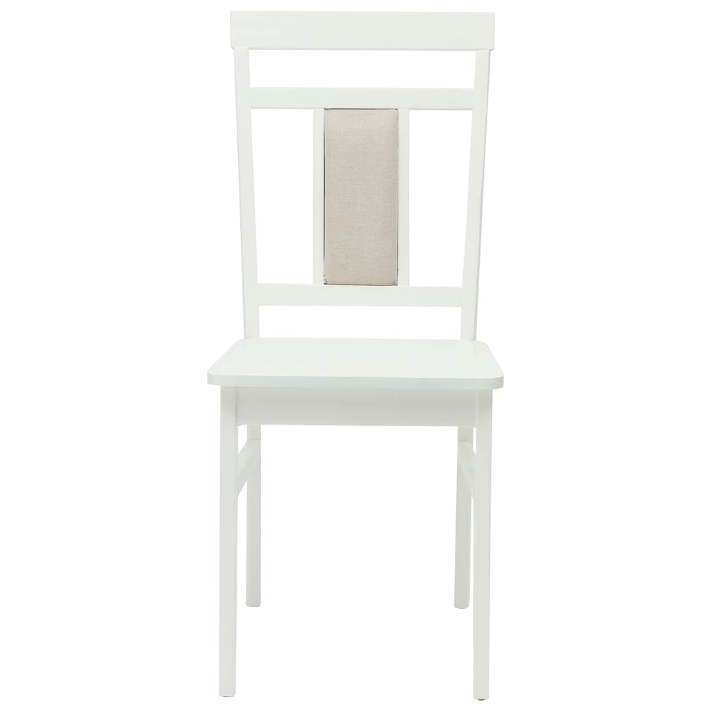 Silla de comedor 2 pcs Madera de Caucho Sólido