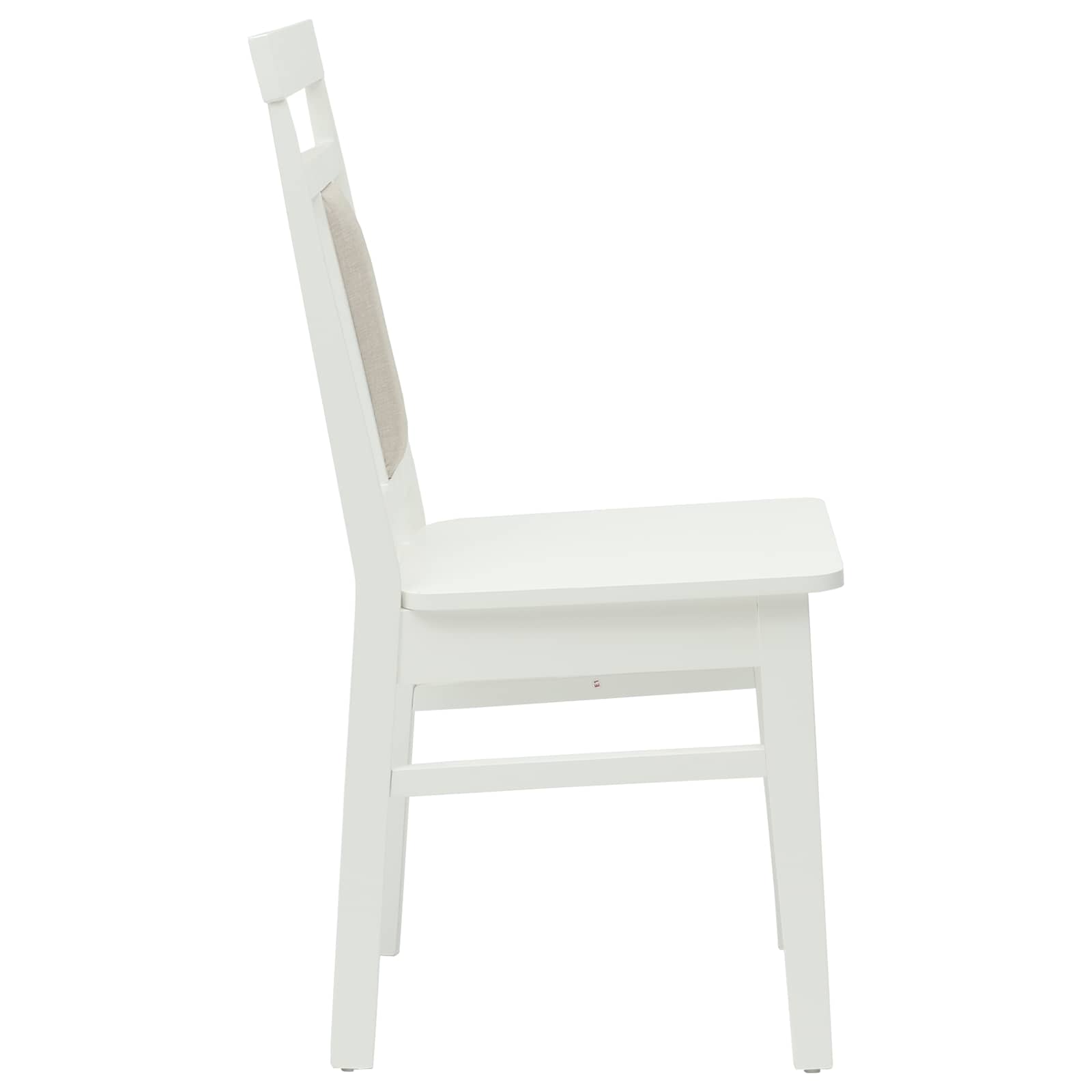 Silla de comedor 2 pcs Madera de Caucho Sólido