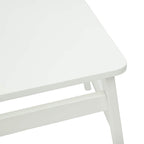 Silla de comedor 2 pcs Madera de Caucho Sólido