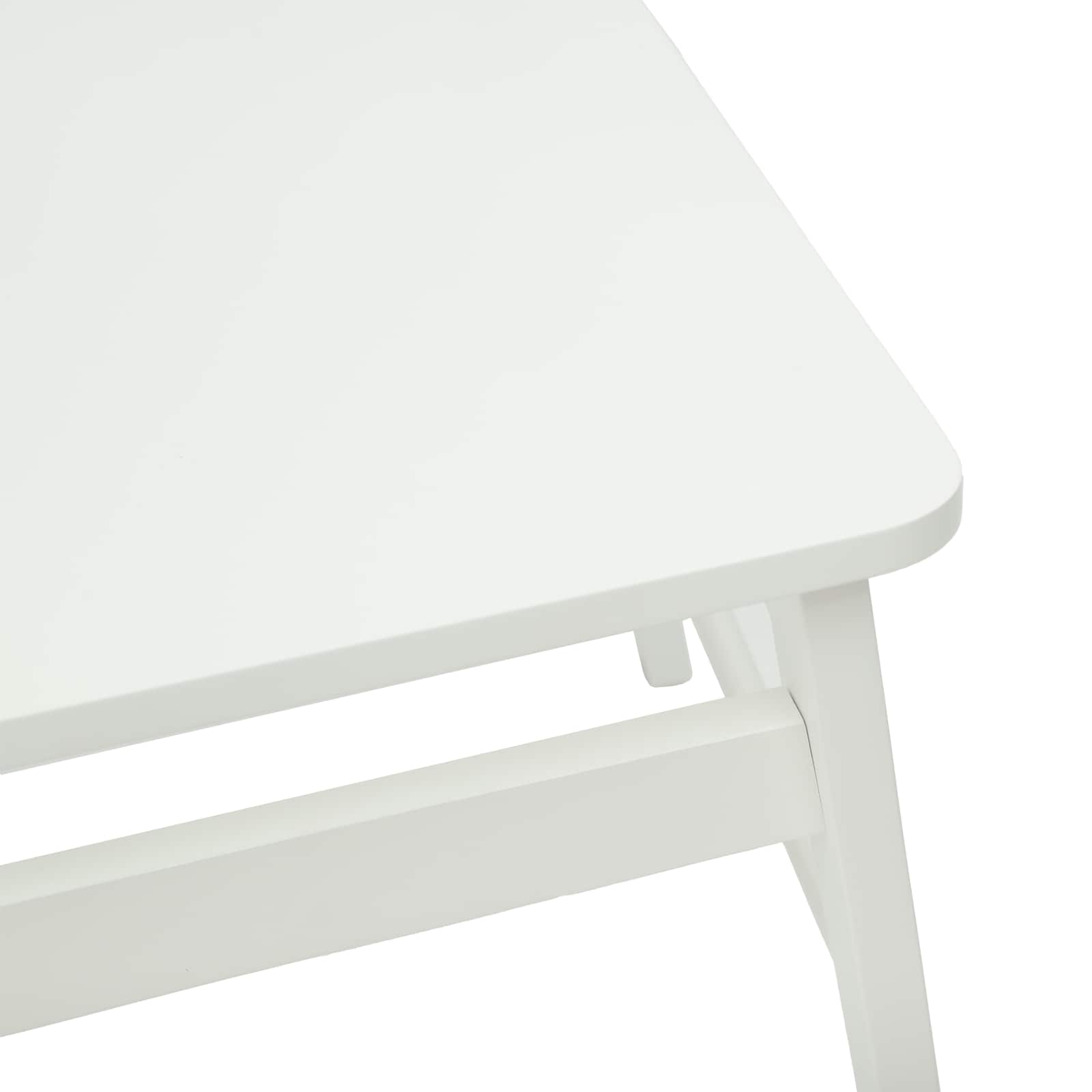 Silla de comedor 2 pcs Madera de Caucho Sólido