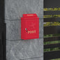 Wall-Mounted Mailbox with Door, Bronze, 29 x 13 x 41 cm