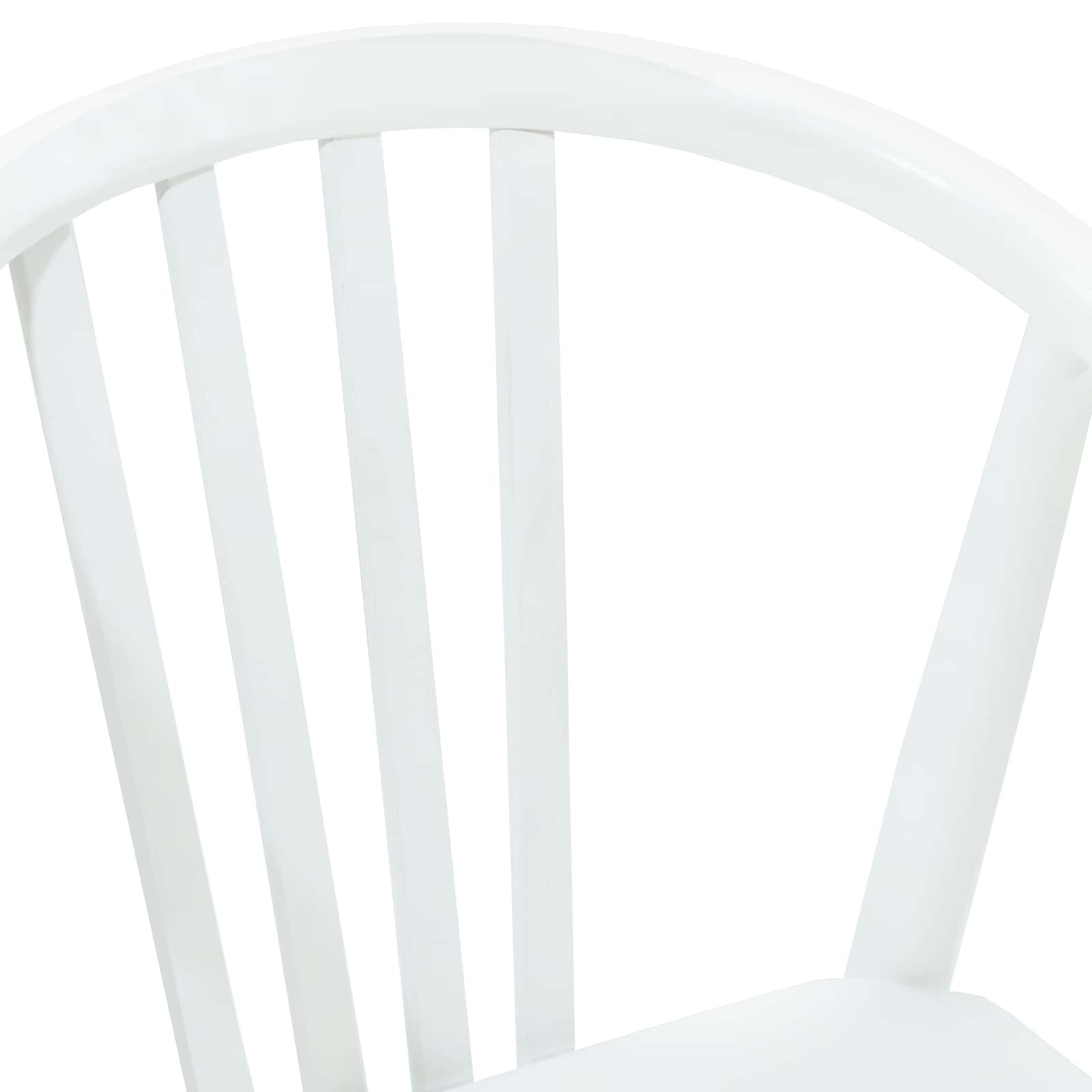 Silla de comedor 2 pcs Madera de caucho sólida