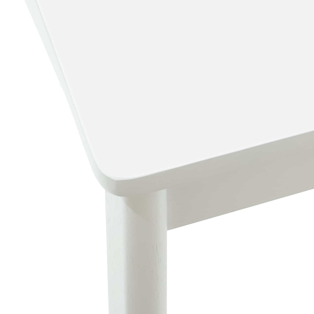 Silla de comedor 2 pcs Madera de caucho sólida