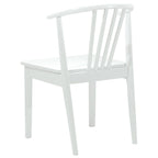 Silla de comedor 2 pcs Madera de caucho sólida