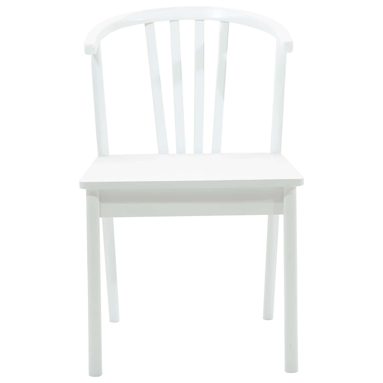 Silla de comedor 2 pcs Madera de caucho sólida
