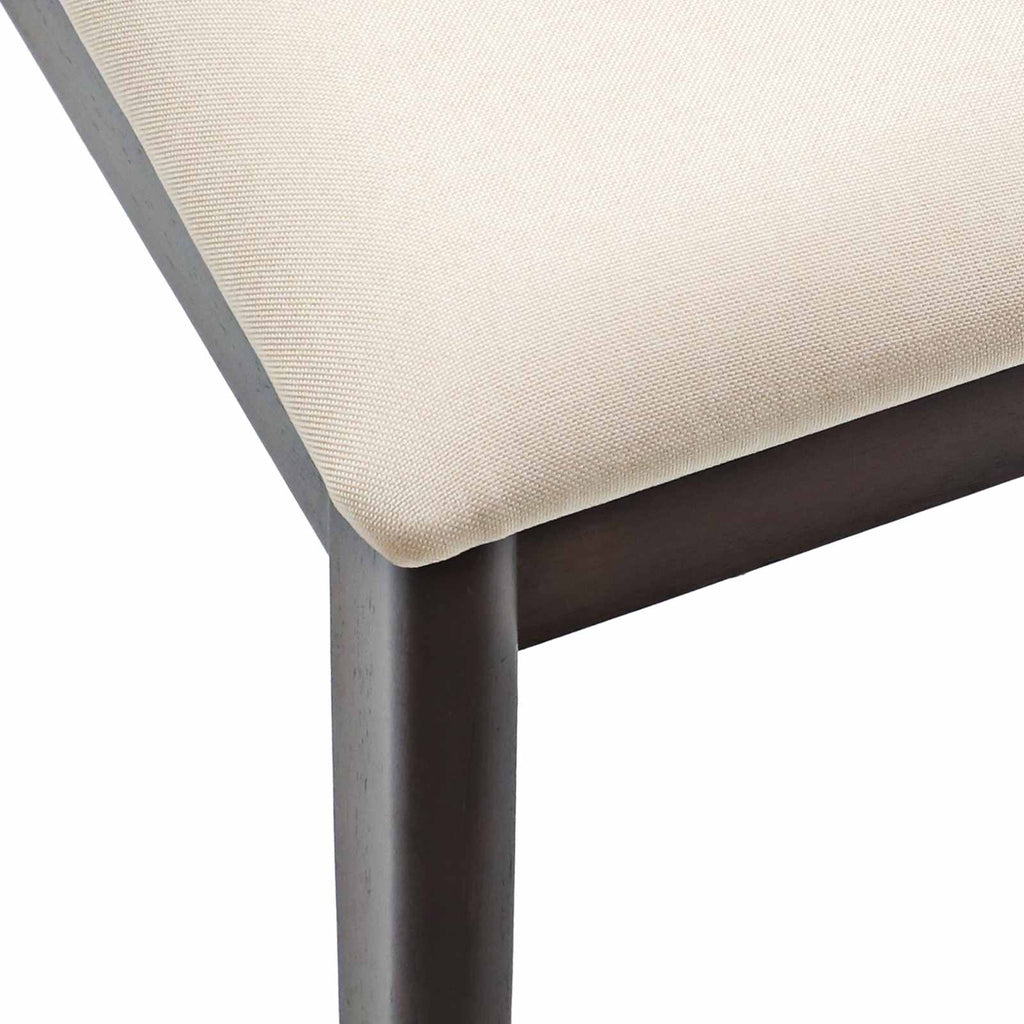 Silla de comedor 2 pcs Marrón claro y claro
