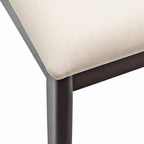 Silla de comedor 2 pcs Marrón claro y claro