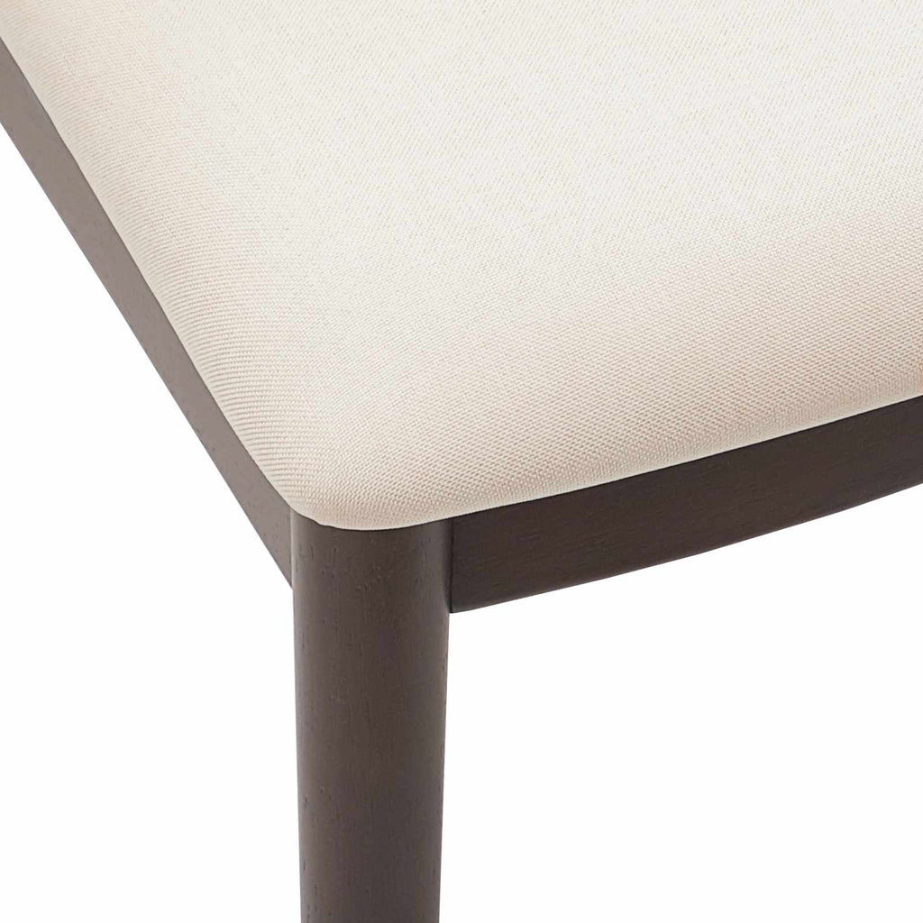 Silla de comedor 2 pcs Marrón claro y claro