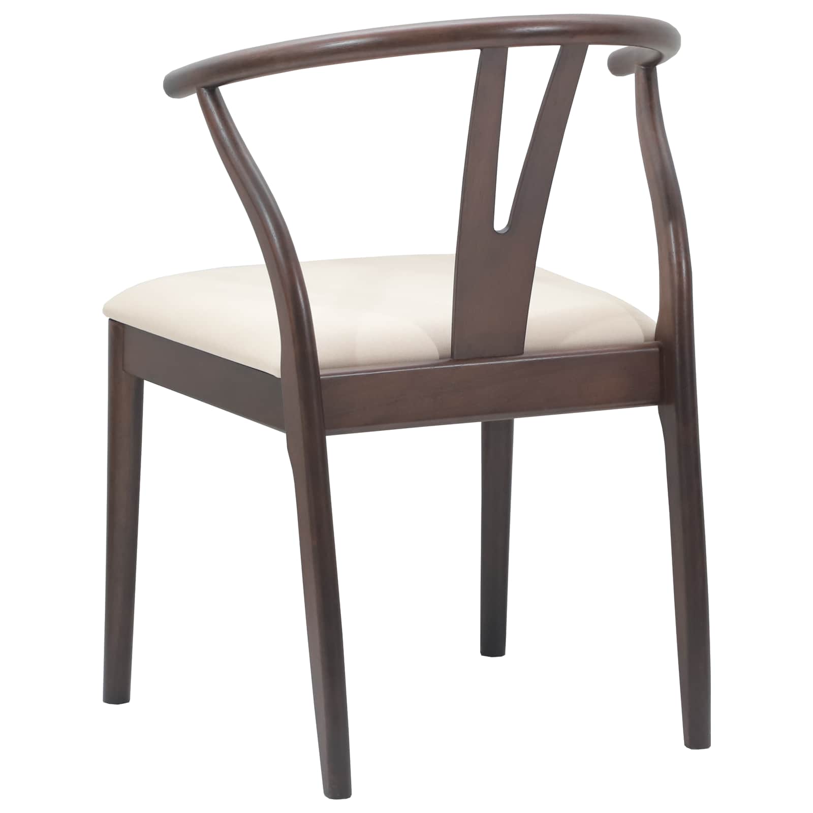 Silla de comedor 2 pcs Marrón claro y claro