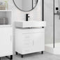 Unidad de tocador de baño Blanco 60 x 35 x 60 cm
