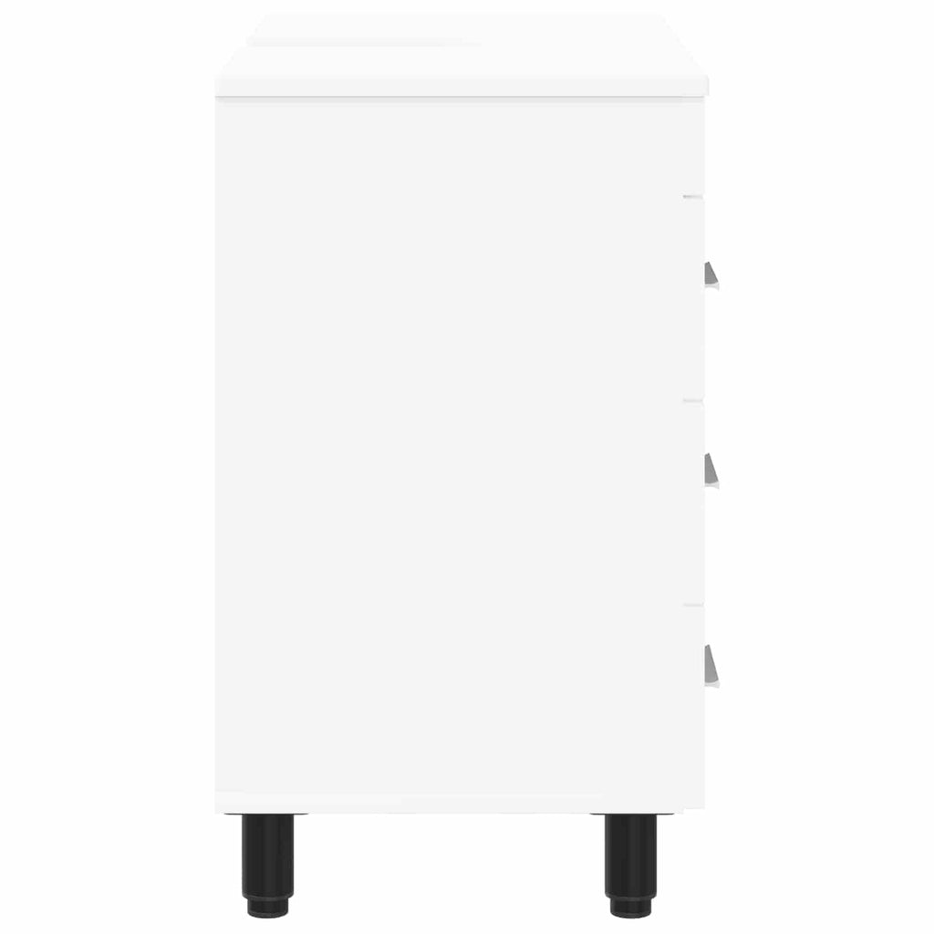Unidad de tocador de baño Blanco 60 x 35 x 60 cm
