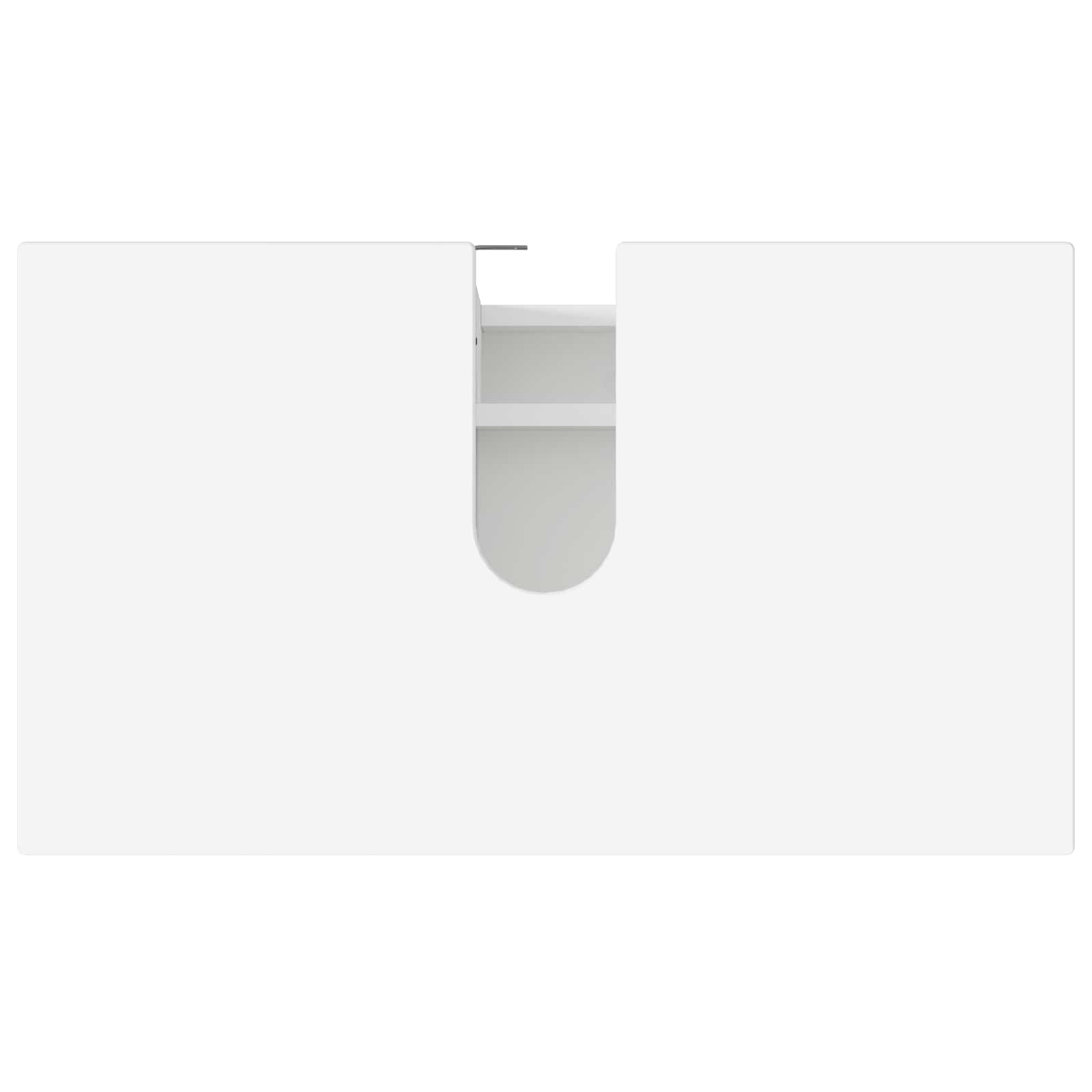 Unidad de tocador de baño Blanco 60 x 35 x 60 cm