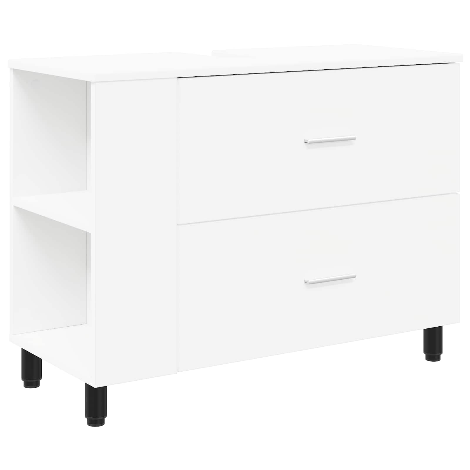 Unidad de tocador de baño Blanco 80 x 35 x 60 cm
