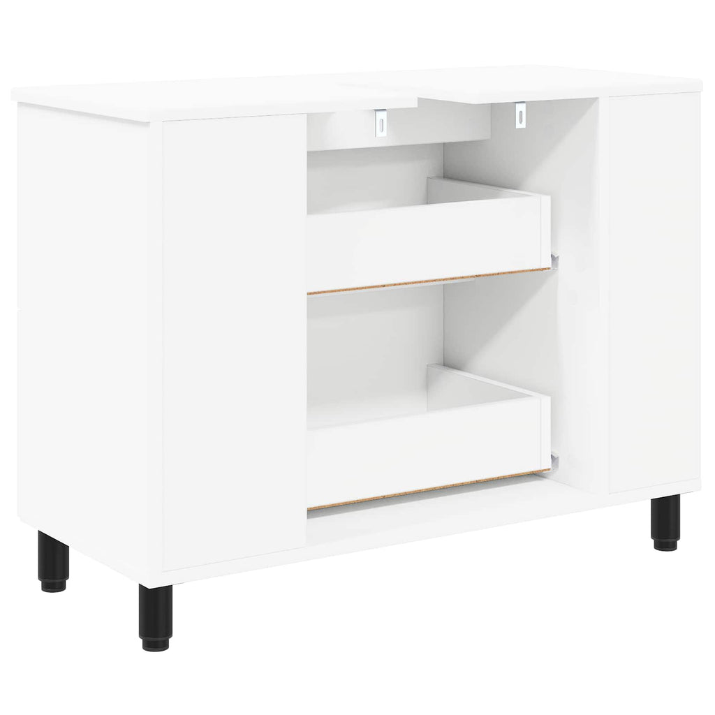 Unidad de tocador de baño Blanco 80 x 35 x 60 cm