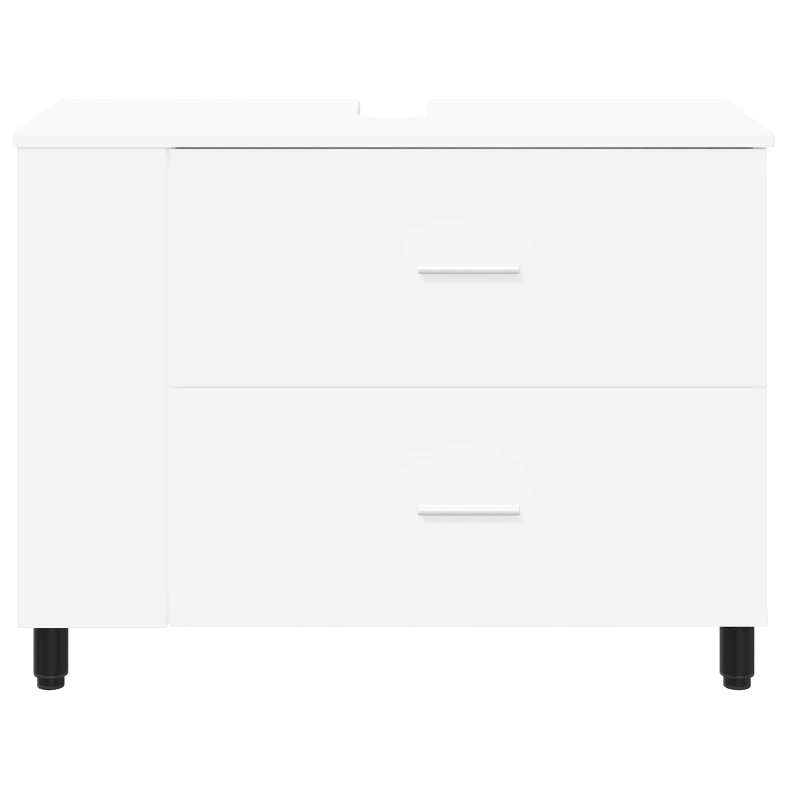 Unidad de tocador de baño Blanco 80 x 35 x 60 cm