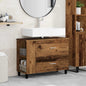 White Bathroom Vanity Unit 80 x 35 x 60 cm