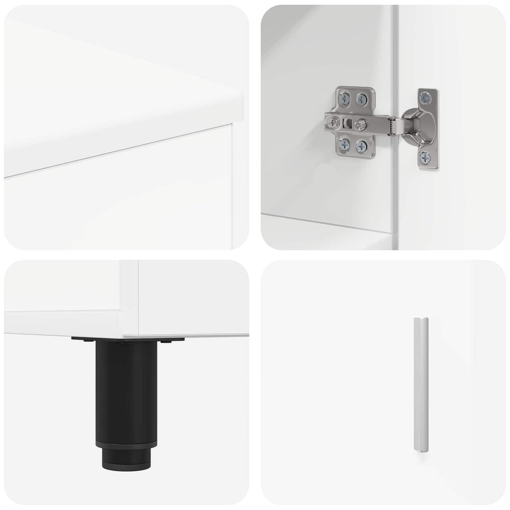 Unidad de tocador de baño Blanco 60 x 35 x 60 cm