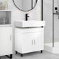 Unidad de tocador de baño Blanco 60 x 35 x 60 cm