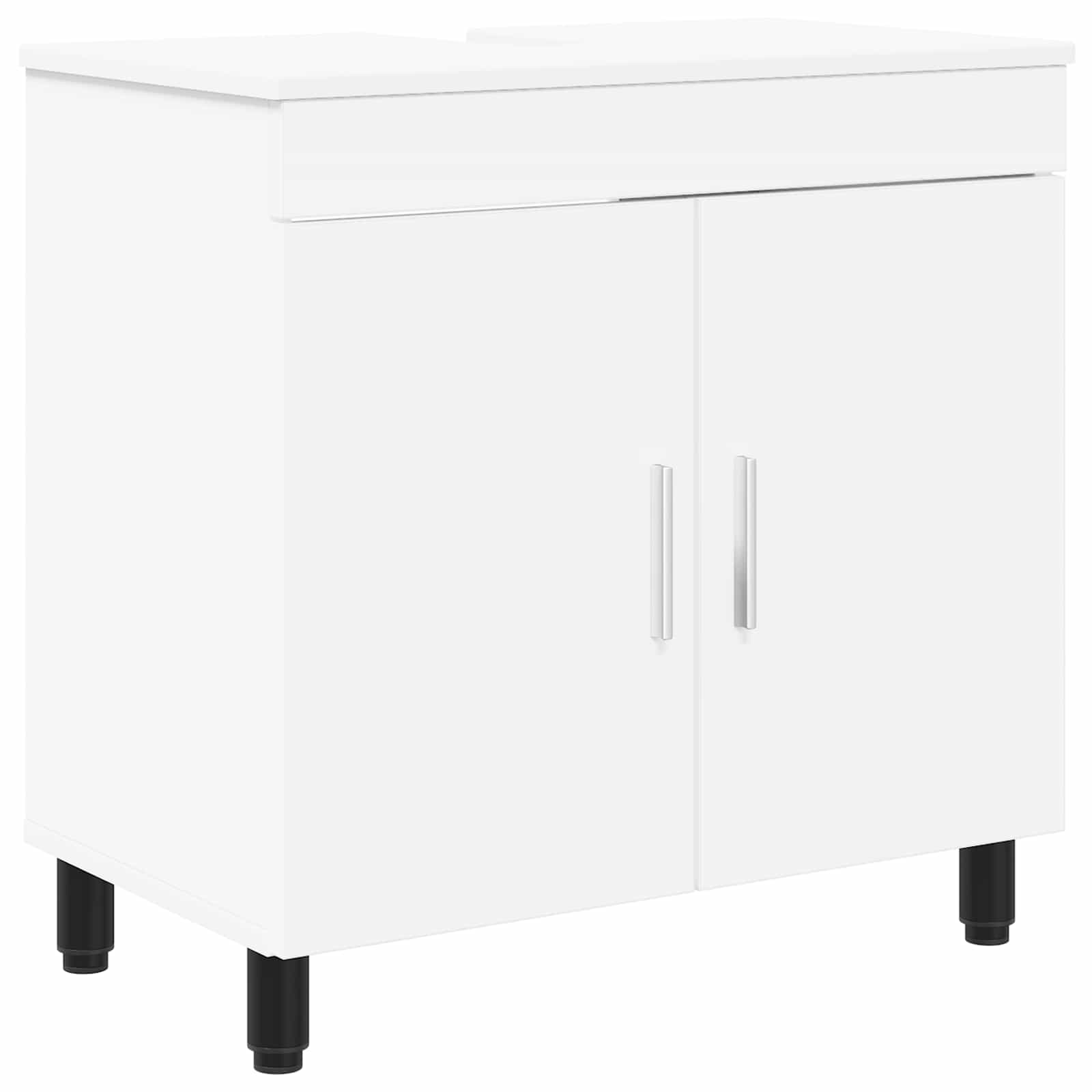Unidad de tocador de baño Blanco 60 x 35 x 60 cm