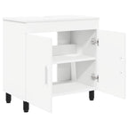 Unidad de tocador de baño Blanco 60 x 35 x 60 cm