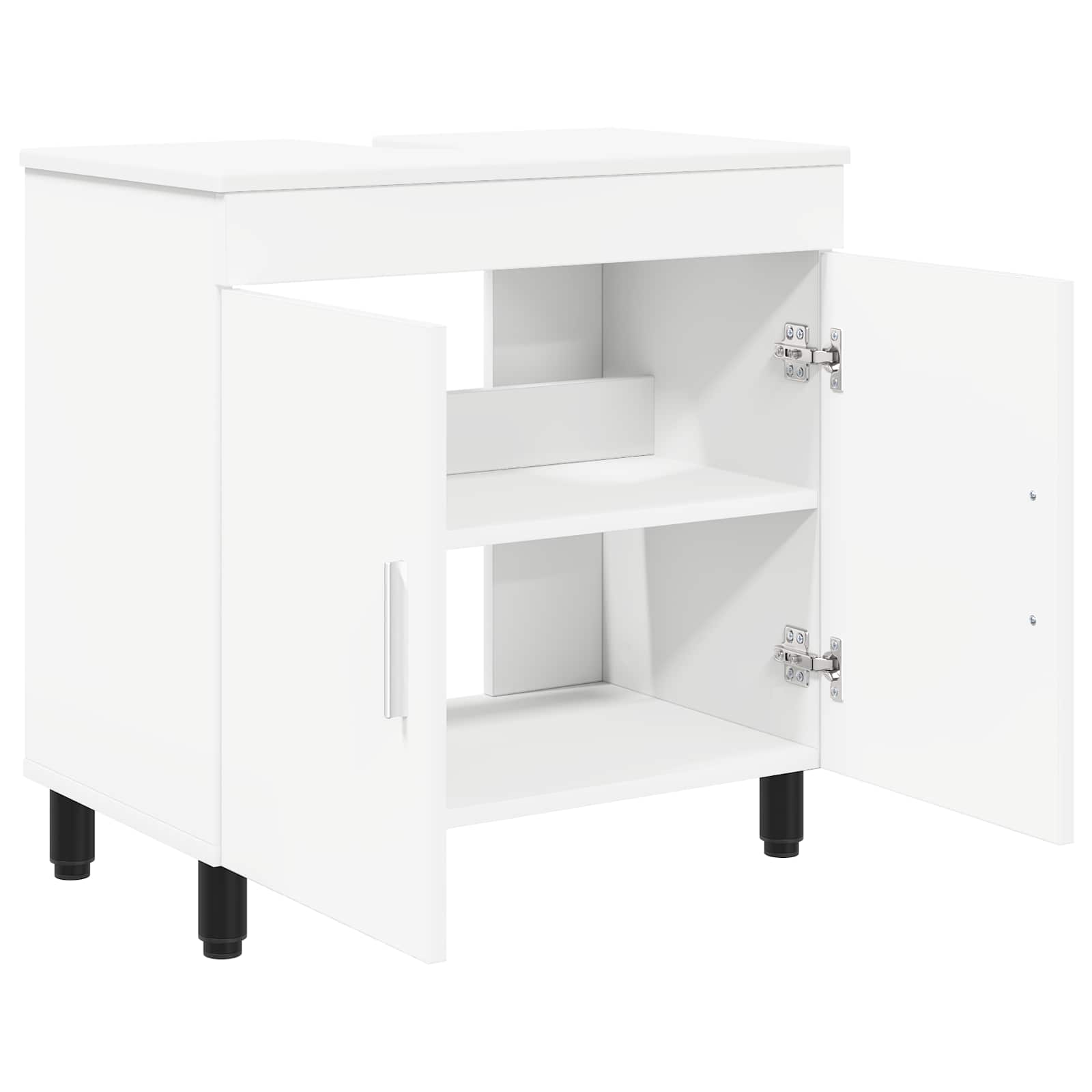 Unidad de tocador de baño Blanco 60 x 35 x 60 cm
