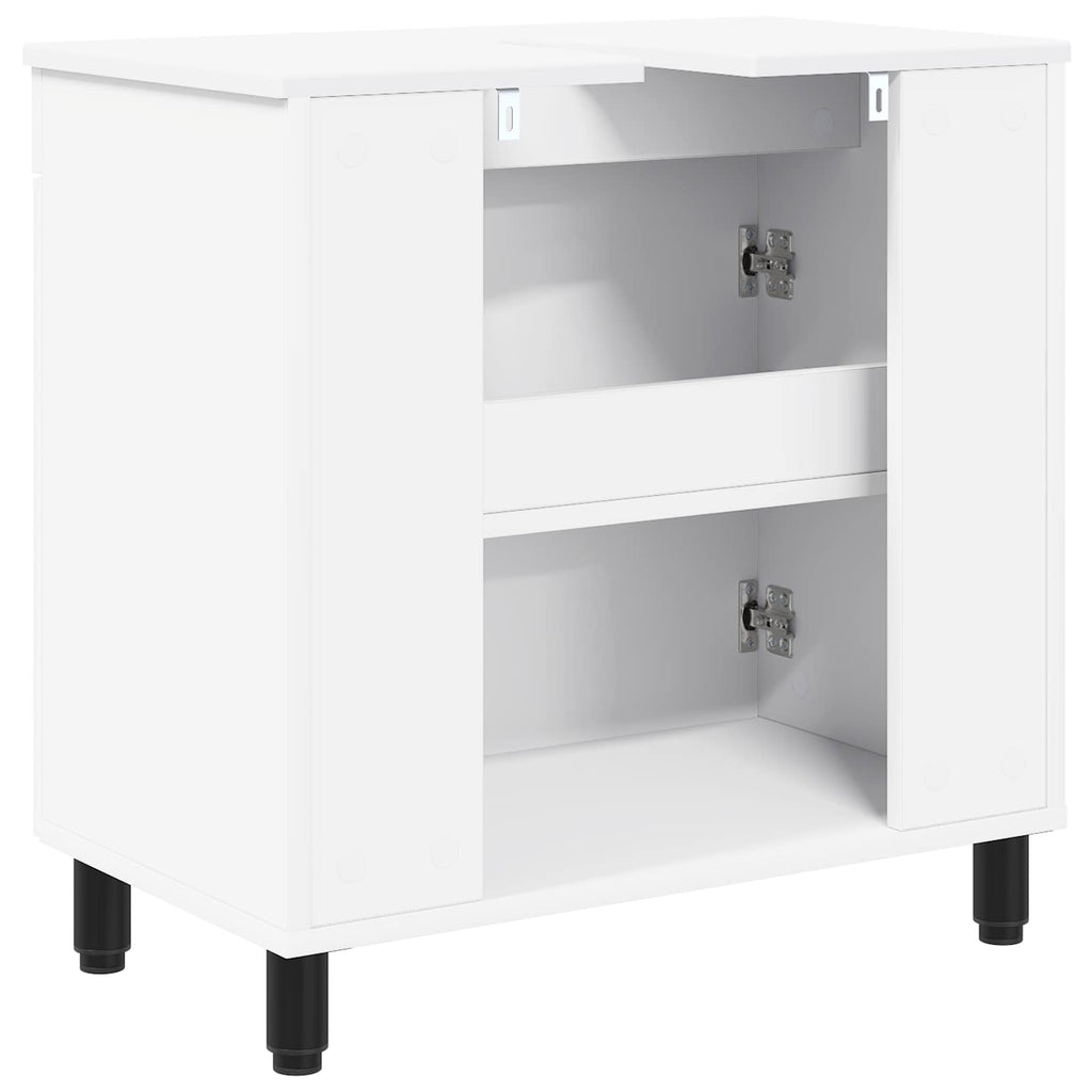 Unidad de tocador de baño Blanco 60 x 35 x 60 cm