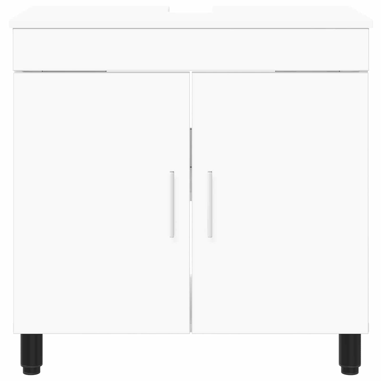 Unidad de tocador de baño Blanco 60 x 35 x 60 cm