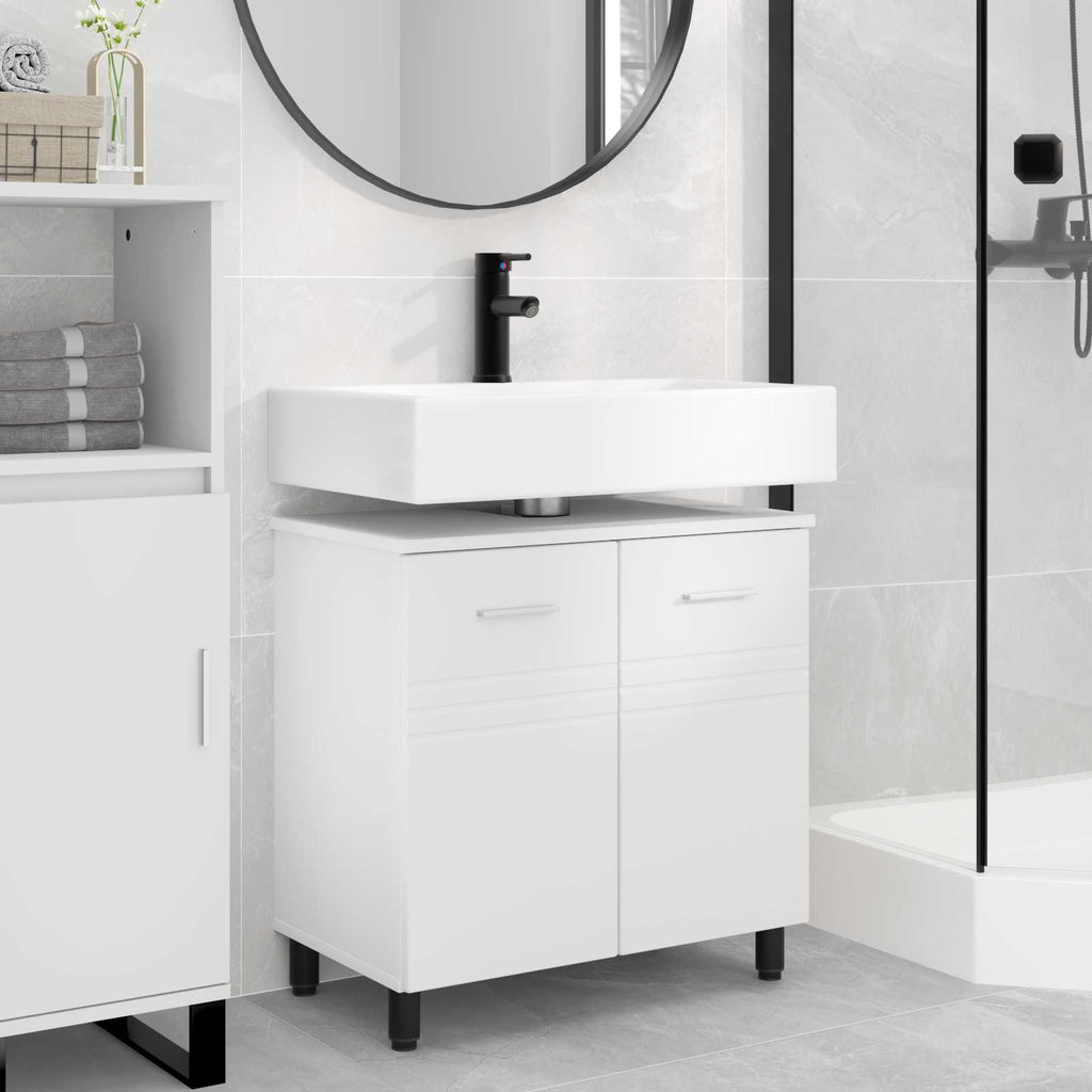 Unidad de tocador de baño Blanco 60 x 35 x 60 cm