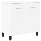 Unidad de tocador de baño Blanco 60 x 35 x 60 cm