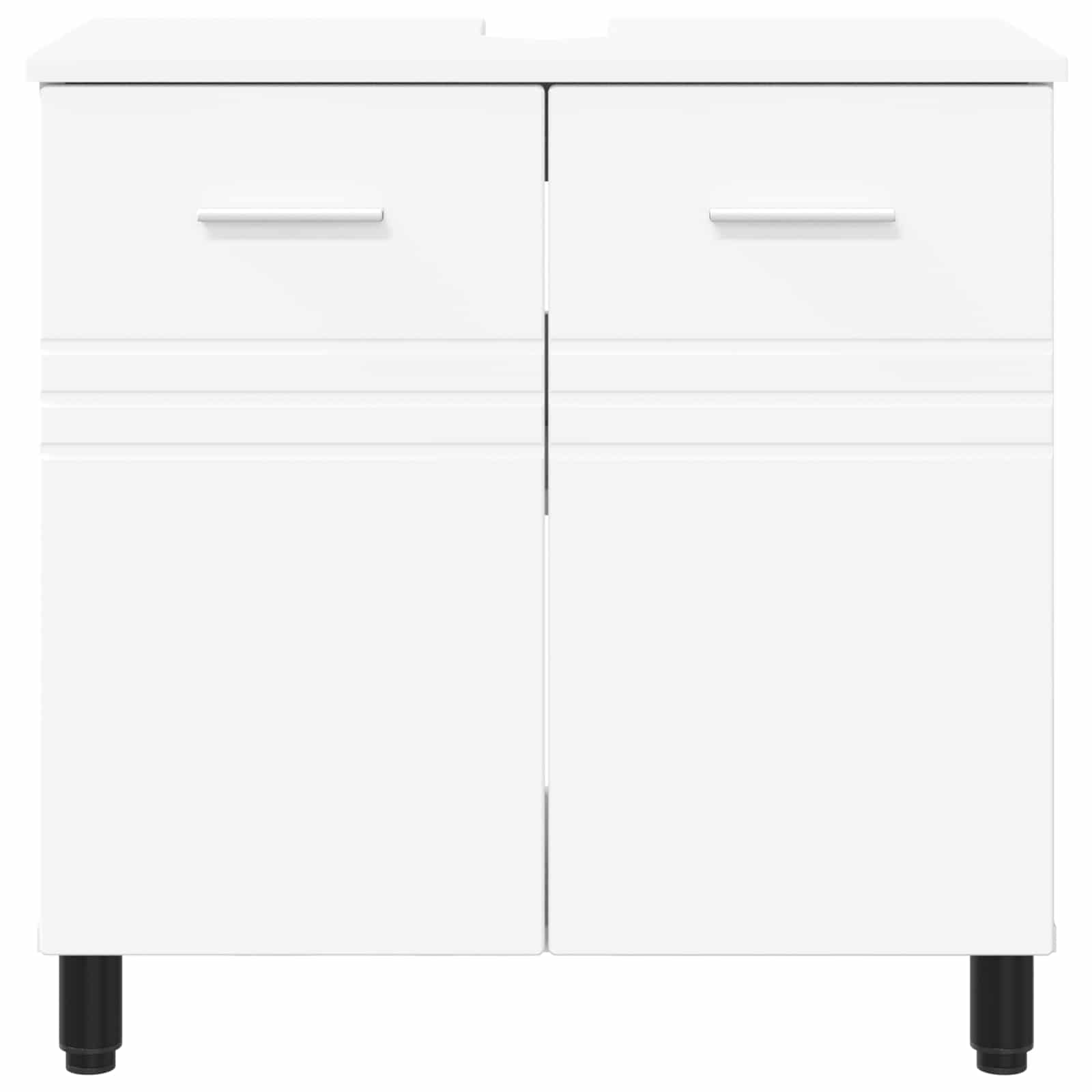 Unidad de tocador de baño Blanco 60 x 35 x 60 cm